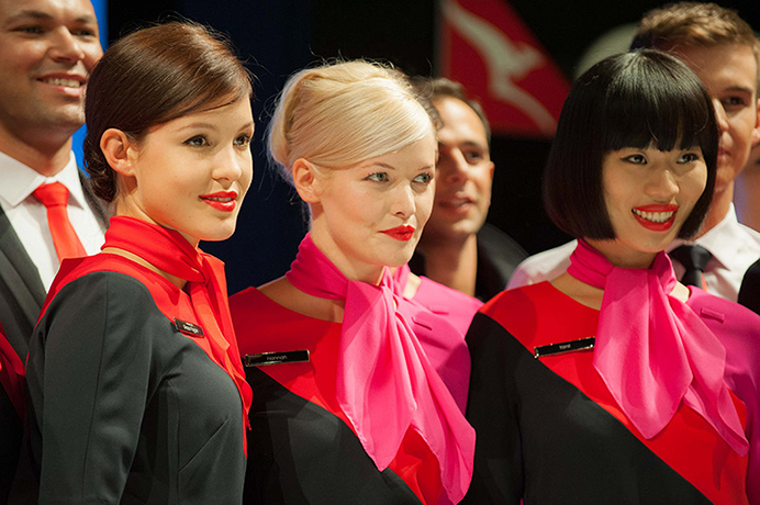 Qantas: Qantas new uniform