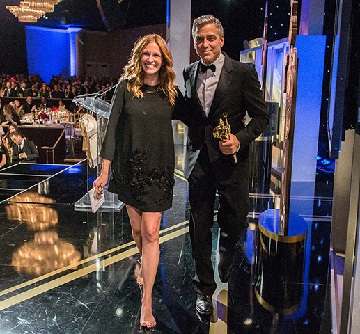 BAFTA LA awards: Honoree George Clooney, recipient of the Stanley Kubrick Britannia Award fo