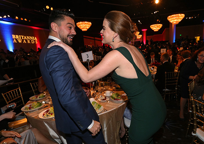 BAFTA LA awards: Actors Dominic Cooper and Alice Eve
