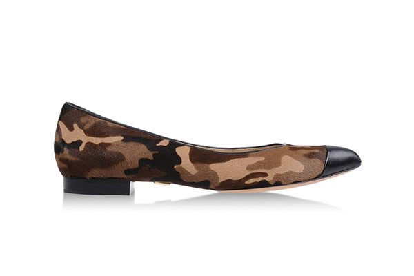 ballet flats & slippers: Best ballerina flats and slippers - camo ballerina flats by Michael Kors