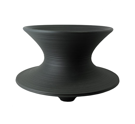 Audi Homes - Future : black spun chair by Thomas Hetherwick