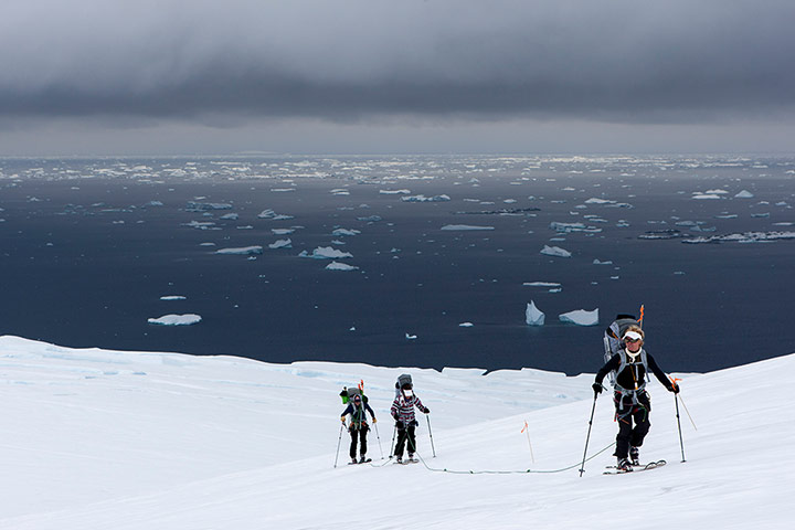 Antarctica skiing gallery: Antarctica skiing gallery