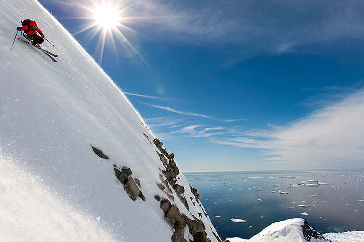 Antarctica skiing gallery: Antarctica skiing gallery