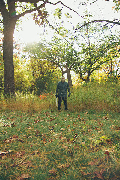 Big Picture - Friday 13th: masked man in forest 