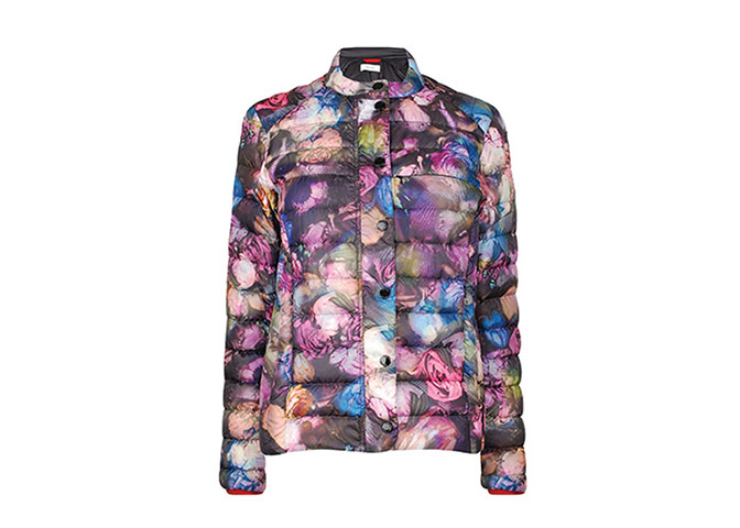 Puffer jackets : Padded jackets - digital floral print padded jacket by Paul Smith