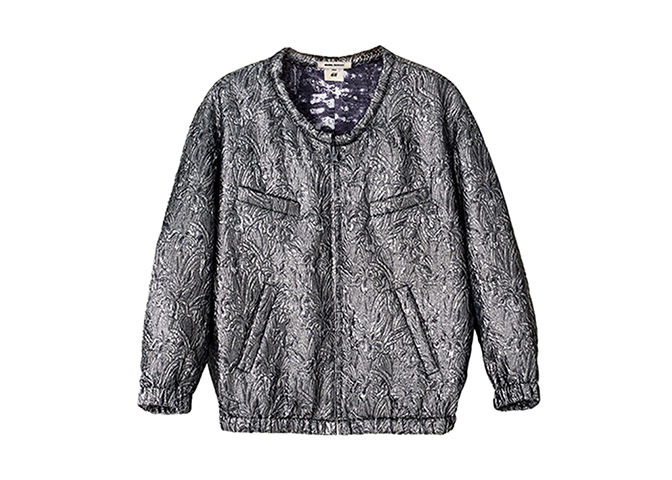Isabel Marant for H&M : Isabel Marant for H&M - dark metallic patterned bomber jacket
