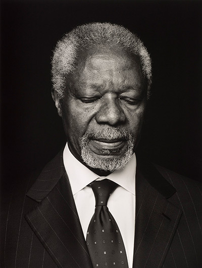 Taylor Wessing Prize 2013: Kofi Annan by Anoush Abrar