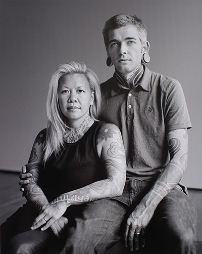 Taylor Wessing Prize 2013: Cat & Phil - Painting of Love by Richard Alexander Pilnick