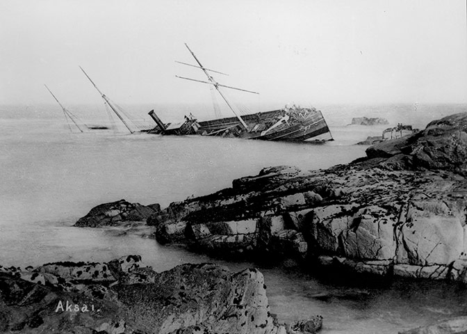 The Gibson shipwrecks : The Gibson shipwreck