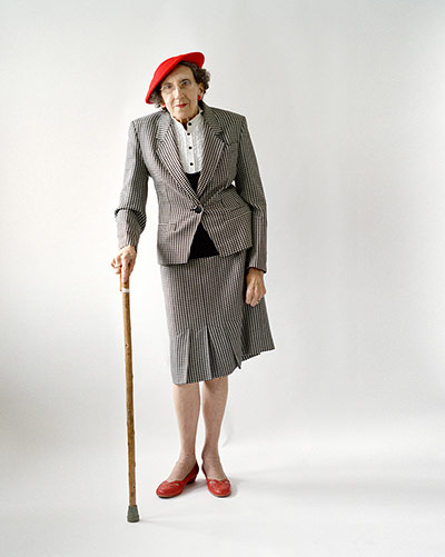 Granny Alphabet: red beret