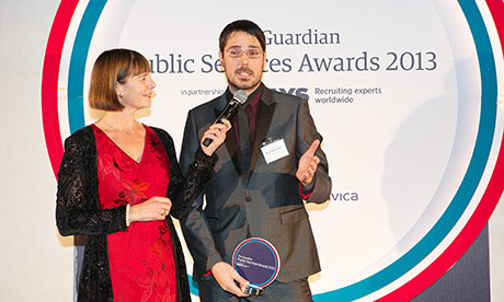 Public Services Awards: Jane Dudman and Carl Haggerty