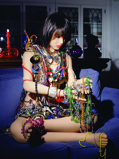 Prix Pictet shortlist: Laurie Simmons, The Love Doll, Day 22 (20 Pounds of Jewelry)