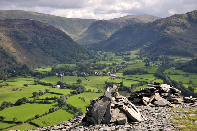 BestBritishViews: View of Borrowdale from Castle Crag, Lake District, Cumbria