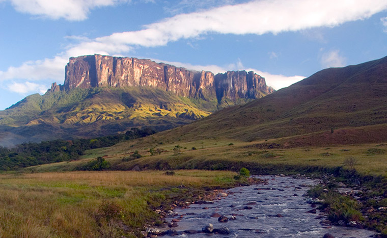 Nature reserves: Formaciones de Tepuyes Natural Monument, Venezuela. The protected area is f