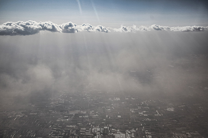 eyewitness: cities: Sandstorm Hits Beijing