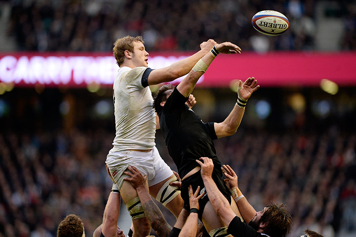 England v All Blacks: Lineout