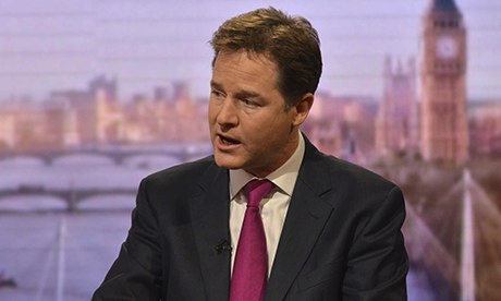 nick clegg rejects call for lowering of age of consent