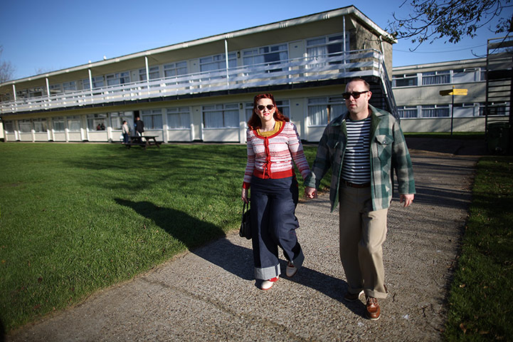 1950's parade in Sussex: 1950's parade in Sussex
