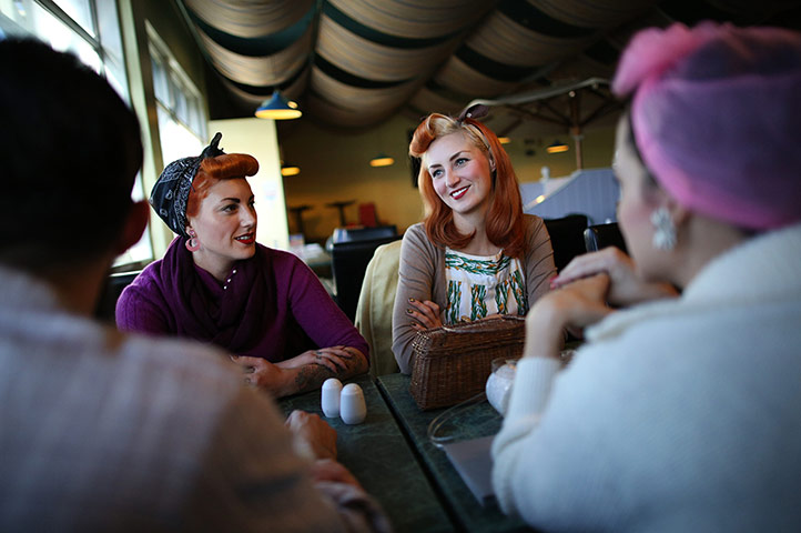 1950's parade in Sussex: 1950's parade in Sussex