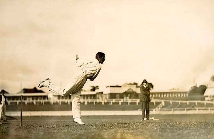 Ashes down under: Johnny Douglas Bowling In Australia