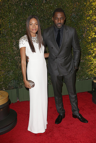 Governors Awards : Naomie Harris and Idris Elba