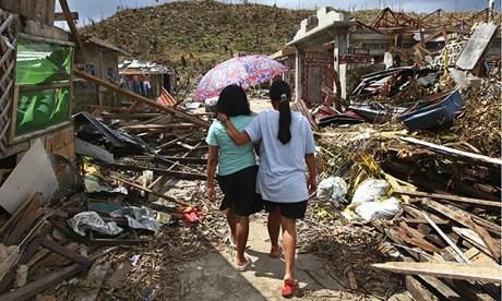 Typhoon Haiyan survivors