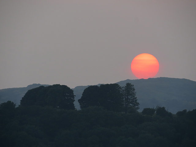 Share Your Sun: Setting Sun, Arnside.
