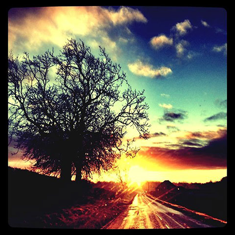 Share Your Sun: Frosty North Yorkshire morning