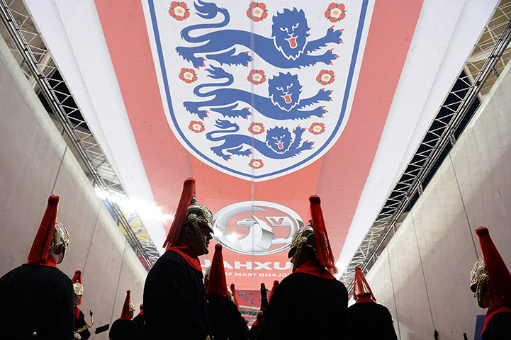 England v Germany: The Band of the Blues and Royals