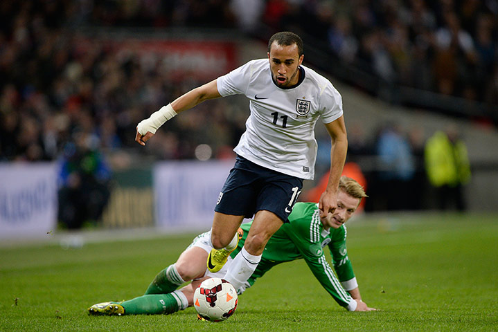 England v Germany: Andros Townsend 
