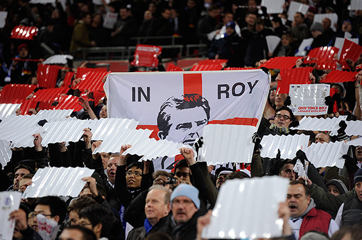 England and germany: In Roy they trust