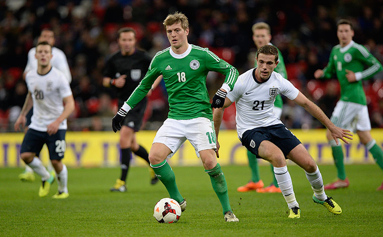 England and germany: Toni Kroos man of the match