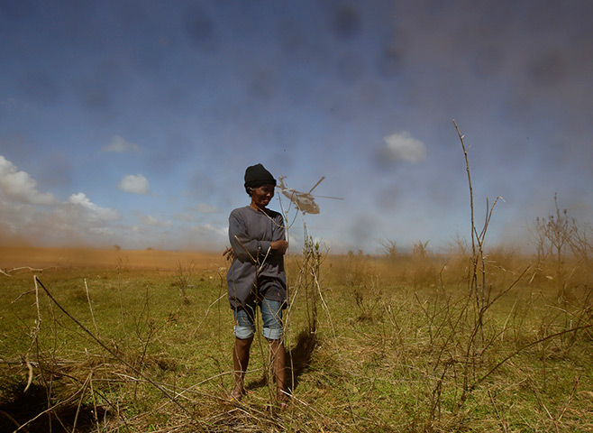 From the agencies: Bullit Marquez on typhoon haiyan