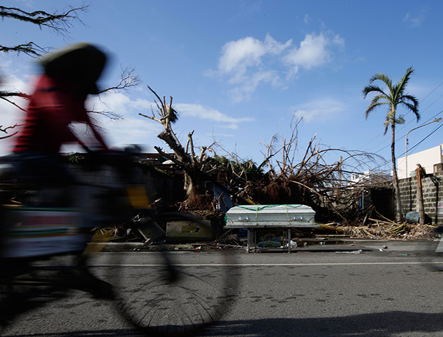 From the agencies: Bullit Marquez on typhoon haiyan 