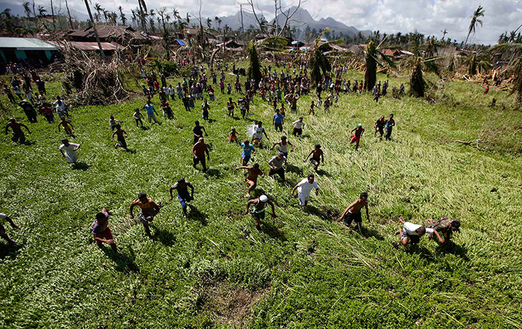 From the agencies: Bullit Marquez on typhoon haiyan 