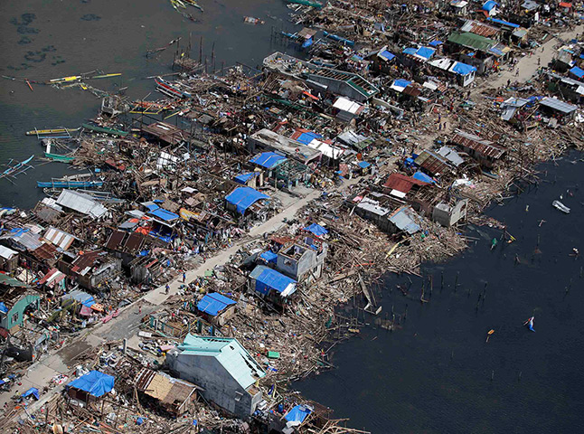 From the agencies: Bullit Marquez on typhoon Haiyan