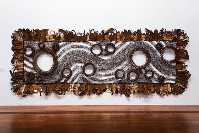 Melbourne Now: An O’possum-skin cloak