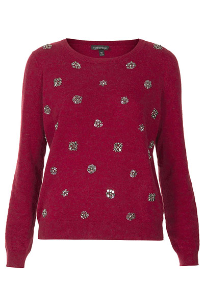 Embellished knitwear:: Embellished knitwear: key fashion trends of the season – in pictures