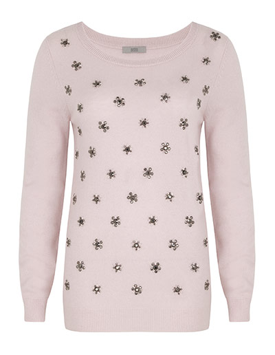 Embellished knitwear:: Embellished knitwear: key fashion trends of the season – in pictures