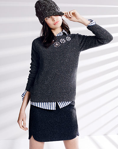 Embellished knitwear:: Embellished knitwear: key fashion trends of the season – in pictures