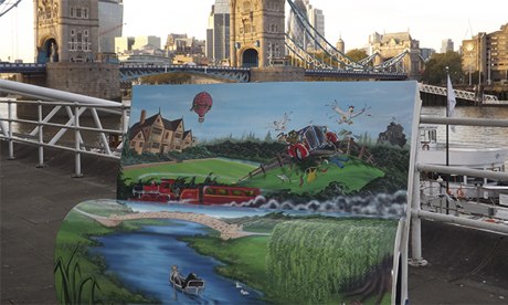 Wind in the Willows bench