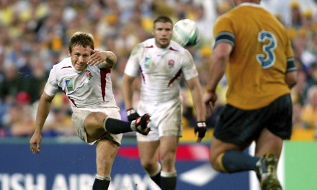 Jonny Wilkinson wins the World Cup for England