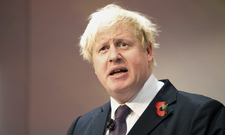 London Mayor, Boris Johnson