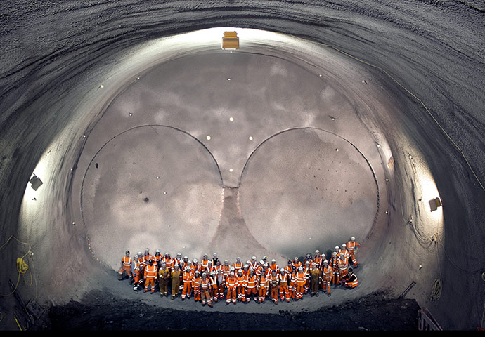 Crossrail: Crossrail tunnel