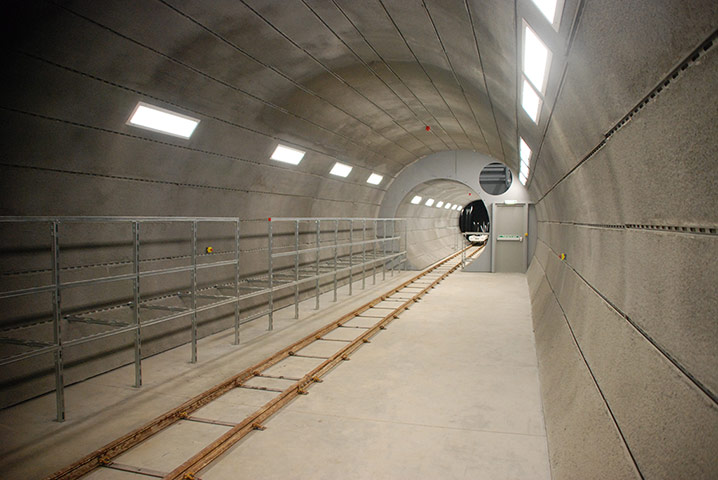 Crossrail: Tunnel Mock Up