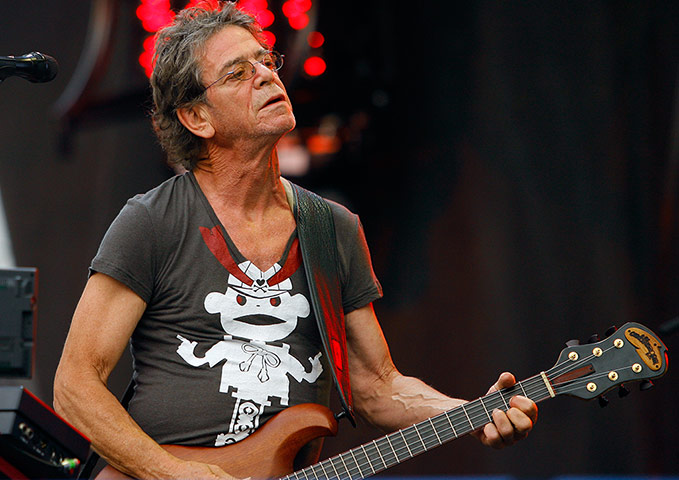 A to Z: Lou Reed performing in 2009