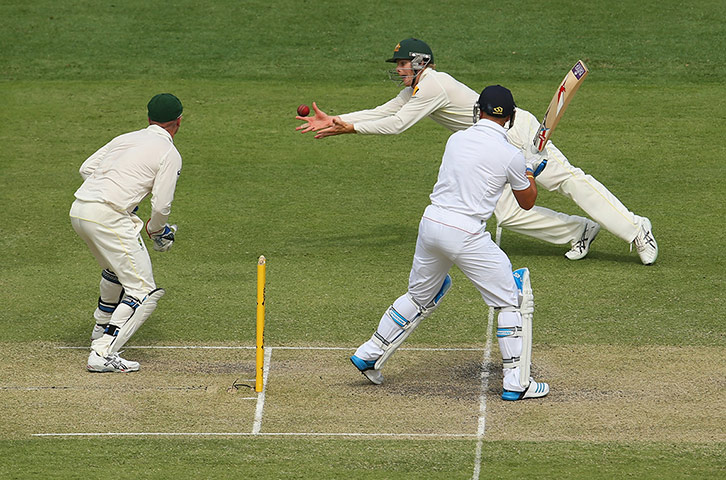cricket: Australia v England - First Test: Day 2