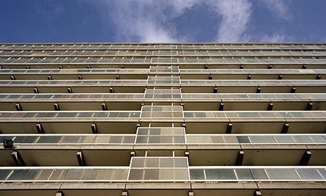 Social housing tower block Newington SE17 London England UK. Image shot 12/2007. Exact date unknown.