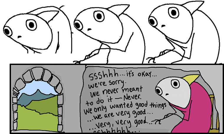 Allie Brosh: I do many drafts