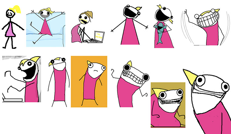 Allie Brosh:  If you can believe it,